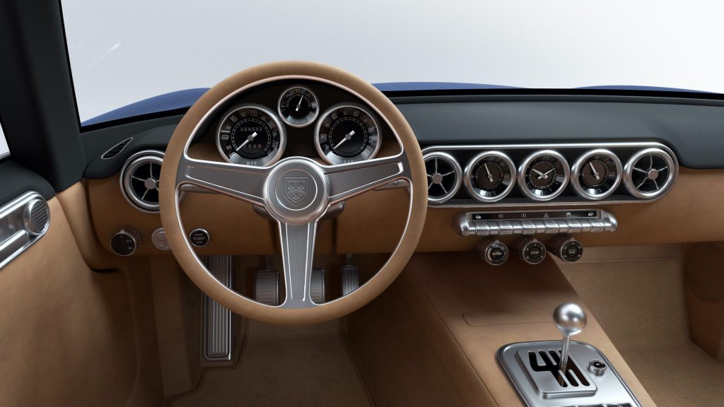RML Short Wheelbase interior render
