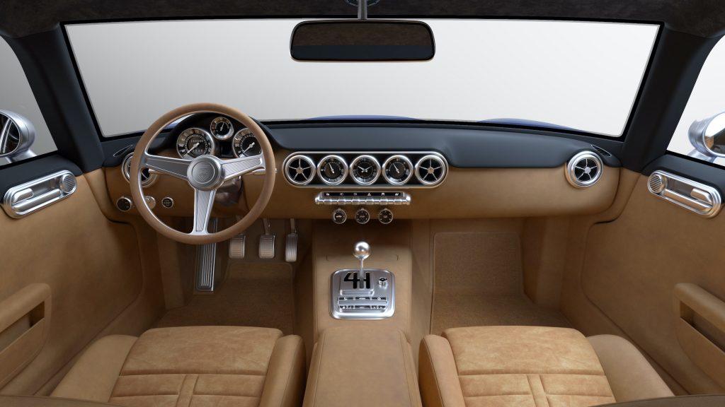 RML Short Wheelbase interior render