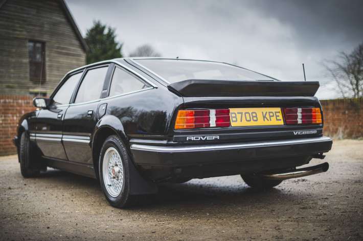 How much power did the Rover SD1 Vitesse have?