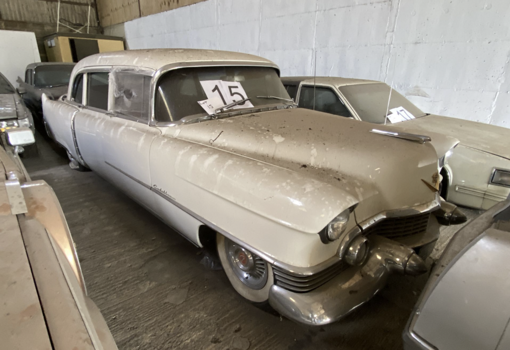 Vintage Cadillac limousine