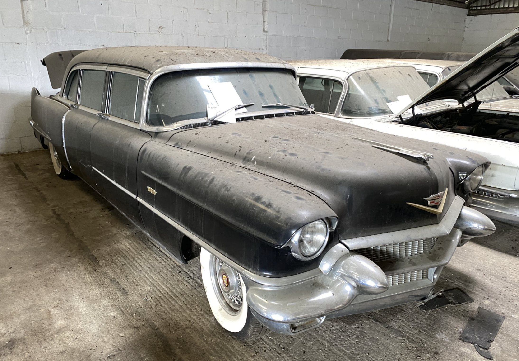 Dust to dust: 14 vintage Cadillacs in British barn find auction