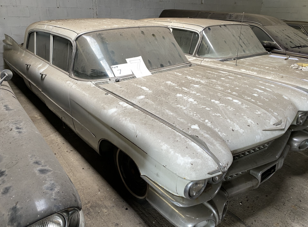 Vintage Cadillac limousine