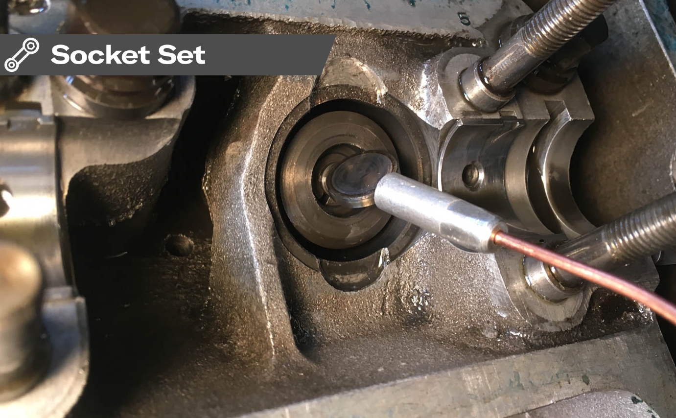 Socket Set: Tappet adjustment on classic four-cylinder engines