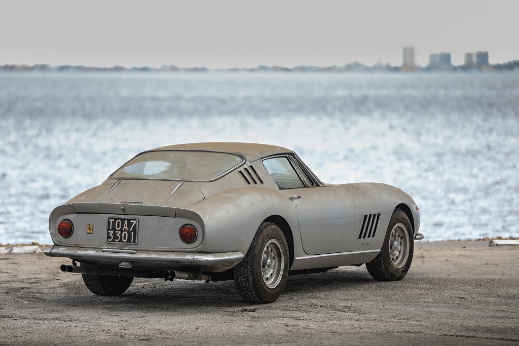 1966 Ferrari 275 GTB long-nose alloy coupe barn find