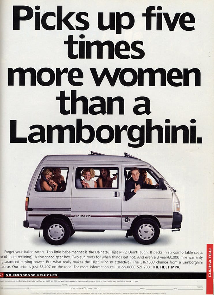 Daihatsu Hijet advert