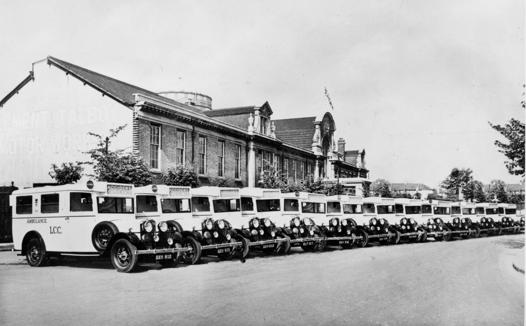 Talbot ambulance BHX809