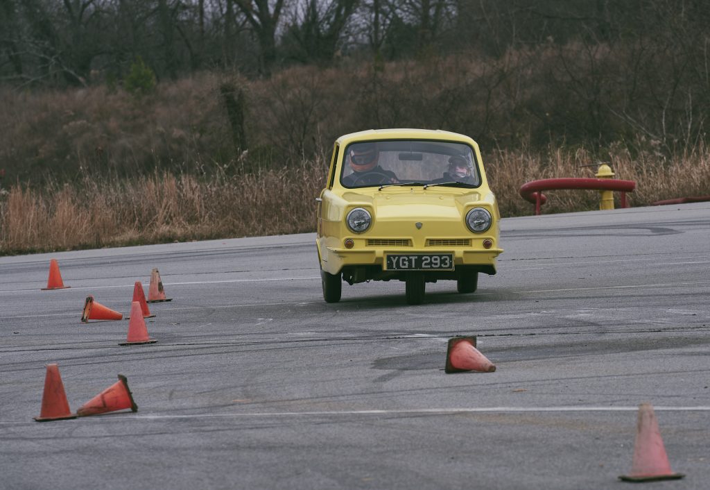 Sam Smith tests the Reliant Regal