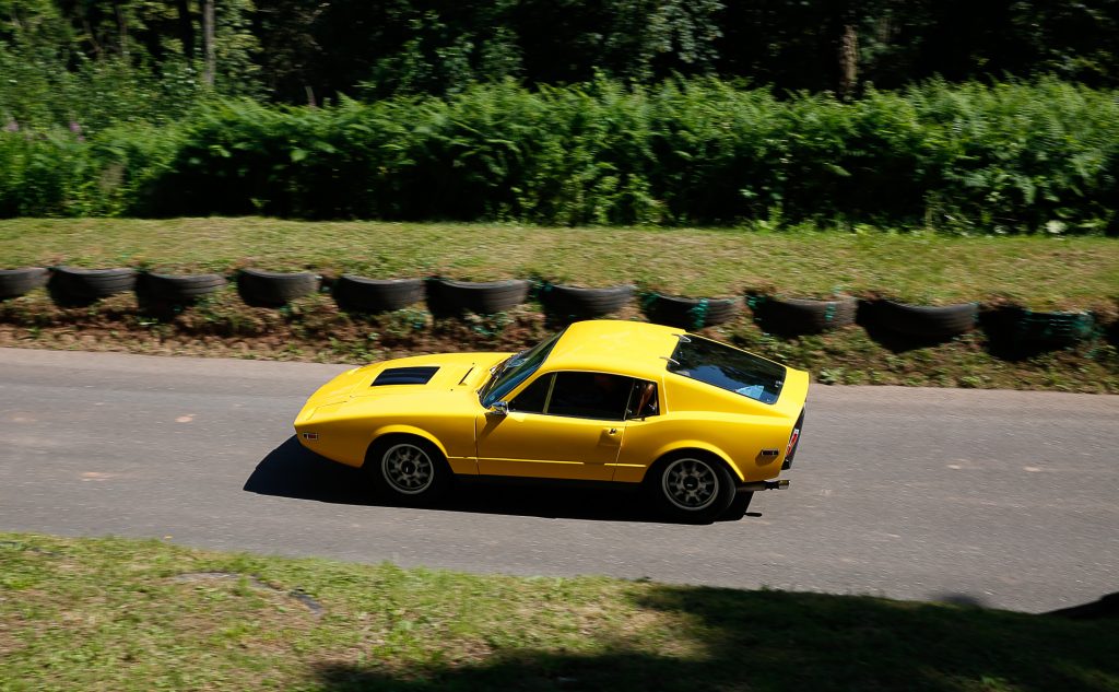 Saab Sonnet at Shelsley Walsh Classic Nostalgia concours