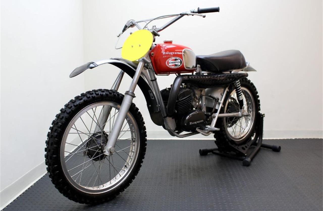 Plan your next great escape on this ex-McQueen Husqvarna