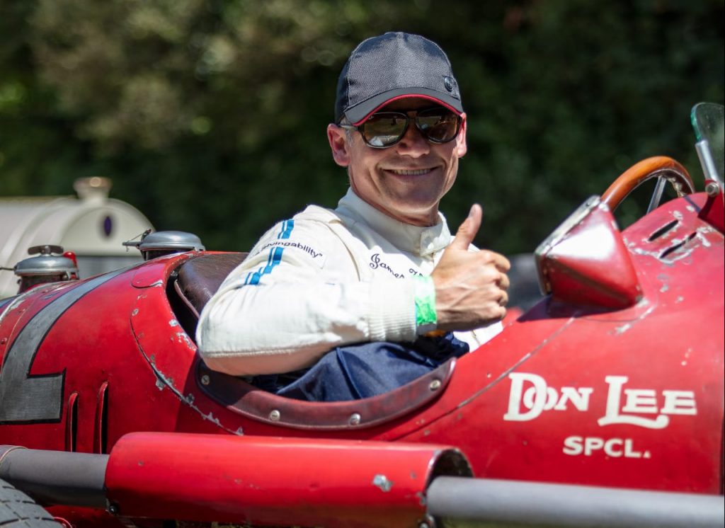 James Wood at Goodwood Festival of Speed