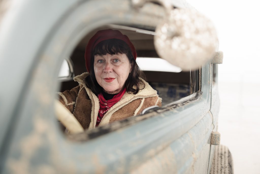 Claire Irwin 1934 Model 40 sedan