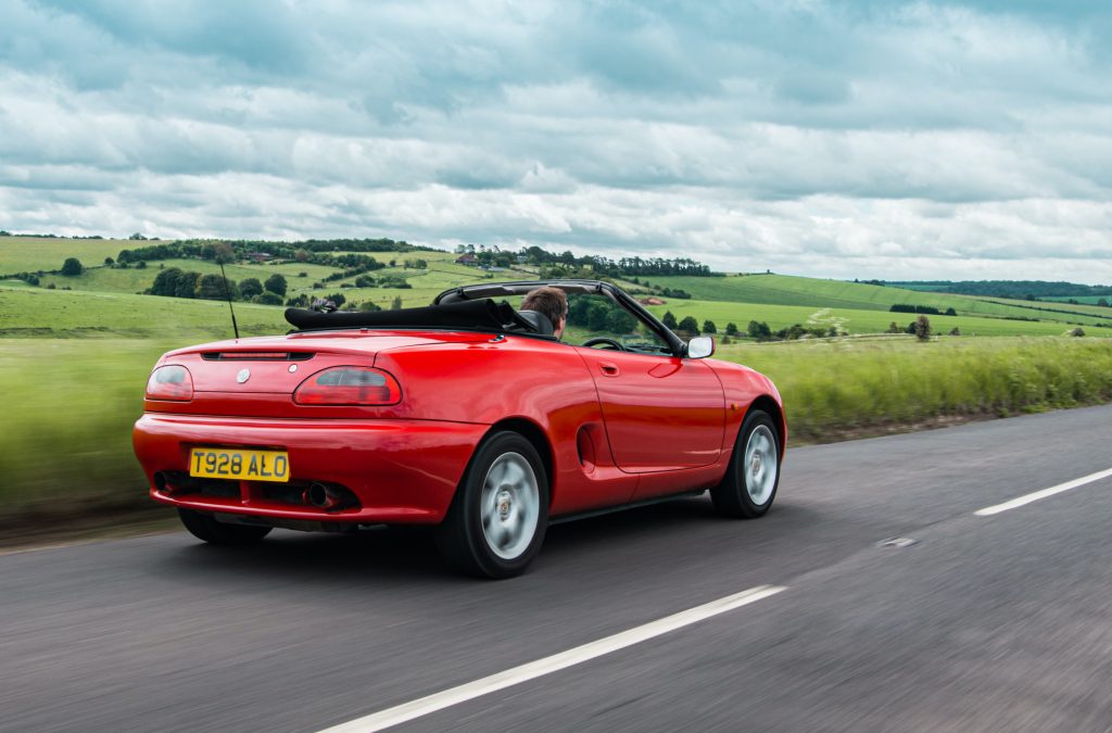 1998 MGF 1.8 VVC rear tracking