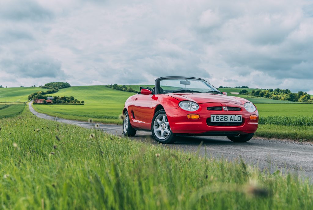 1998 MGF 1.8 VVC front three quarters