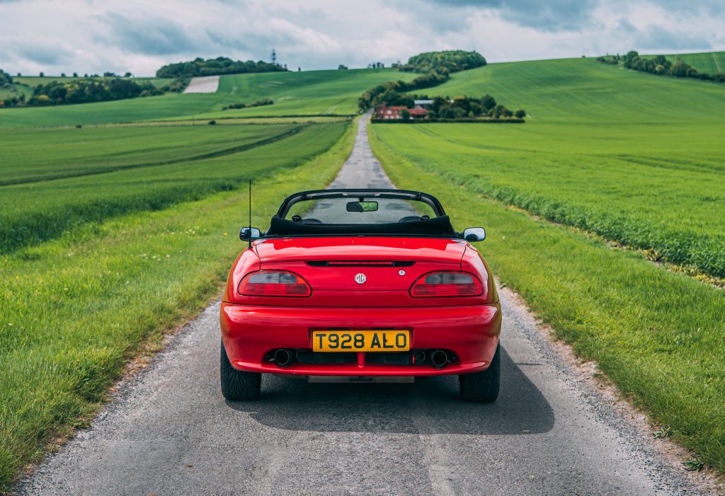 1998 MGF 1.8 VVC rear