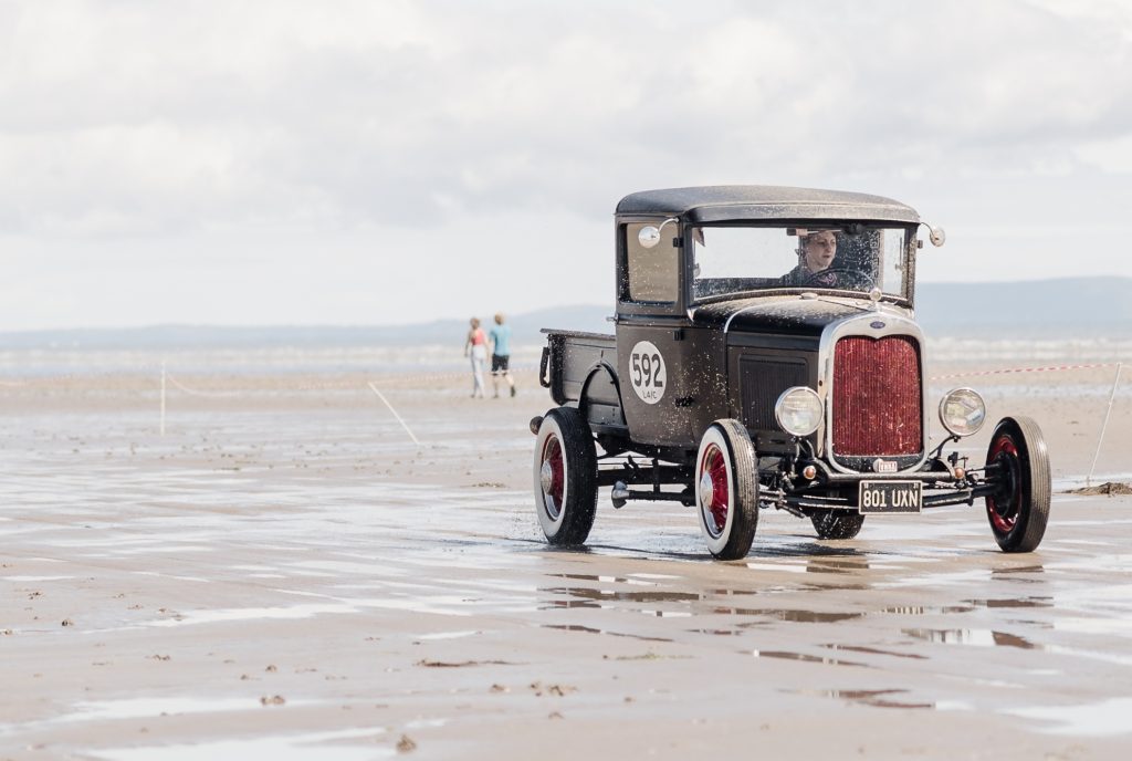 1931 Model A pick-up driven by Debbie Clewlow