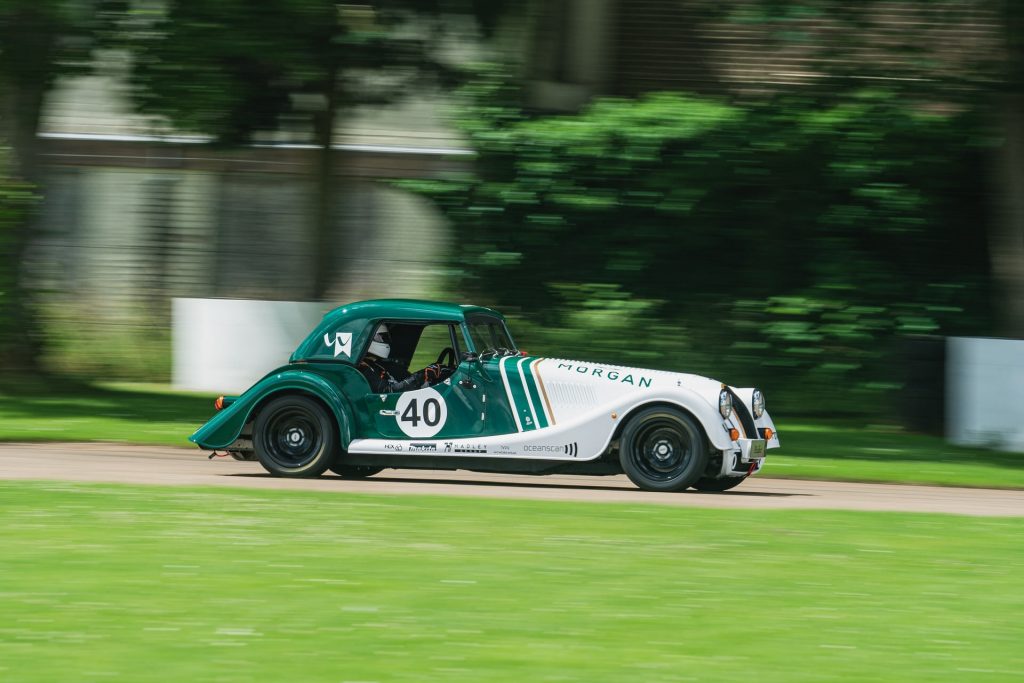 Morgan Plus Four racing cars