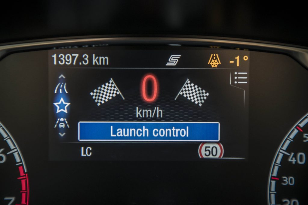 Ford Fiesta ST launch control