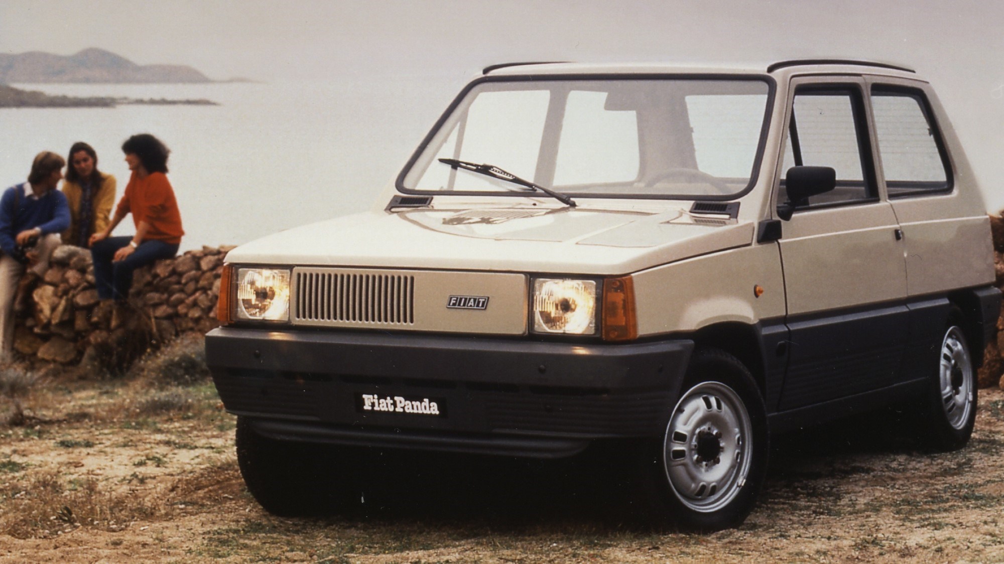 When was the Fiat Panda unveiled?