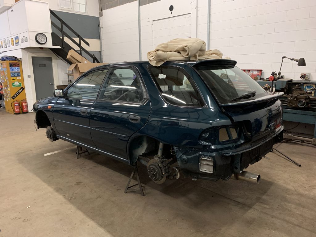 Subaru Impreza Turbo restoration