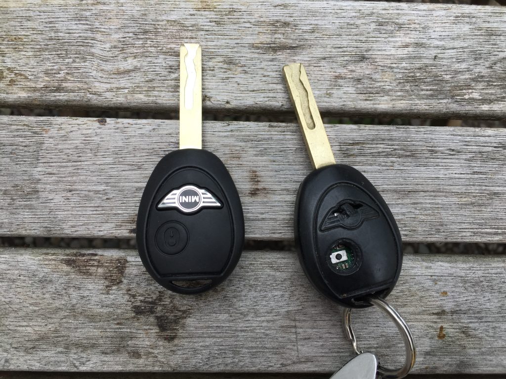 A new key for 2004 Mini Cooper S