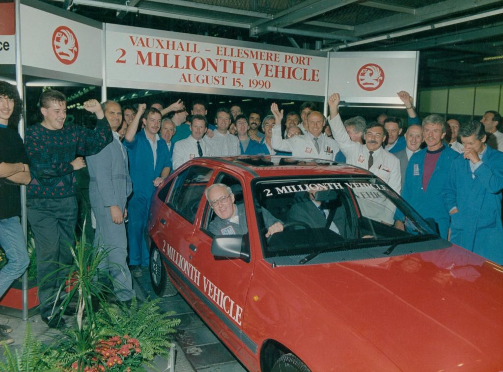 Vauxhall Astra Mk2 at Ellesmere Port