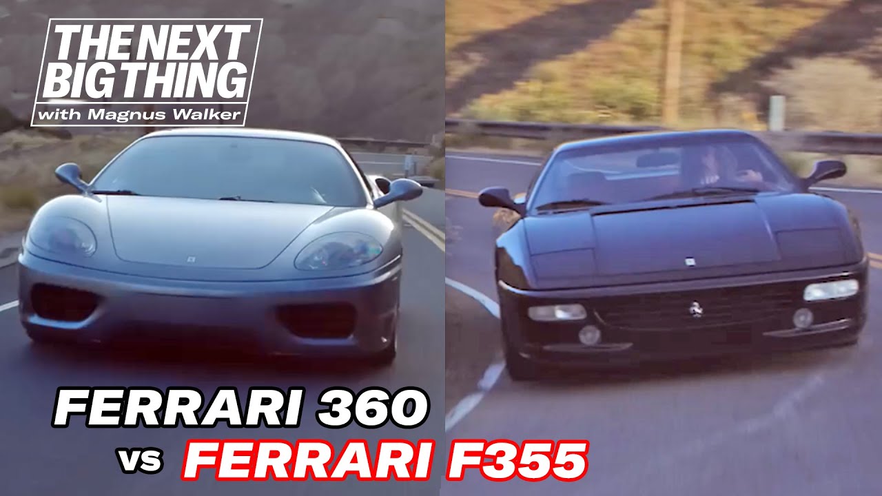 Ferrari F355 or 360 Modena? Magnus Walker drives the V8 icons