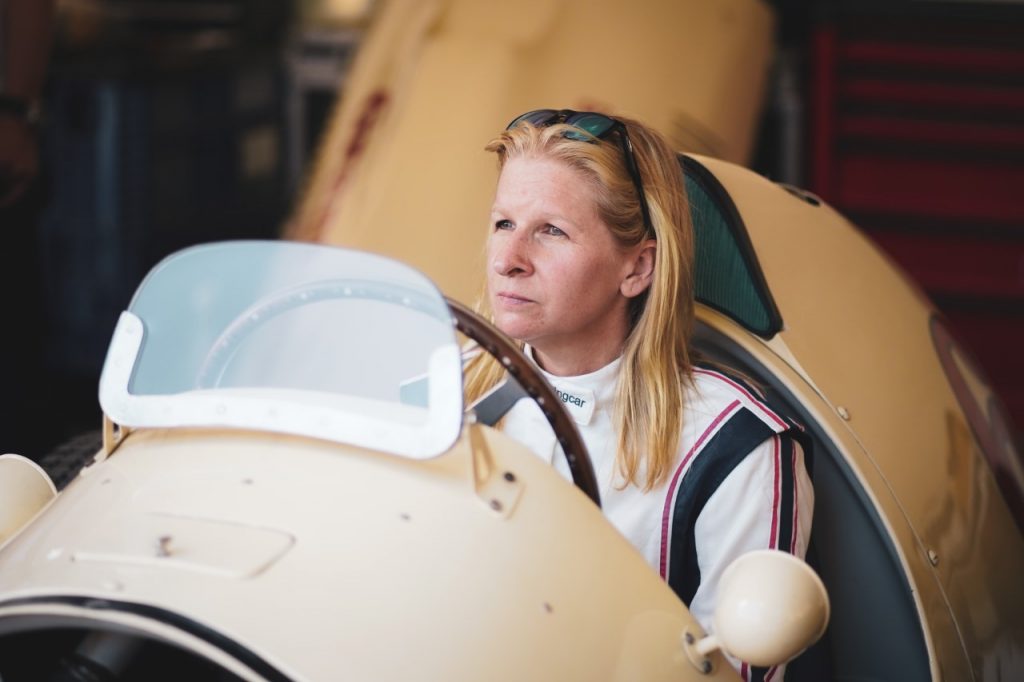 Queenie Louwman at the 2021 Goodwood Festival of Speed