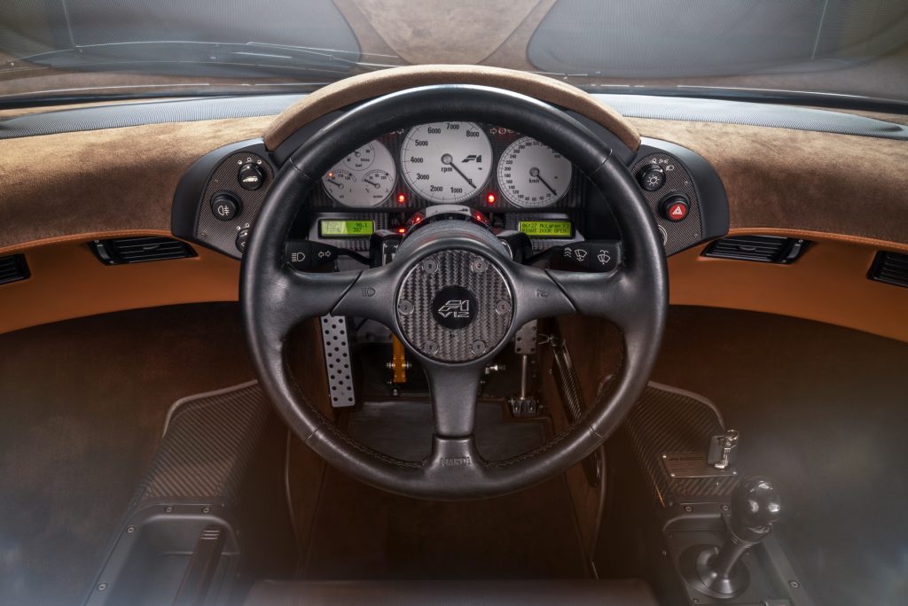 1995 McLaren F1 steering wheel
