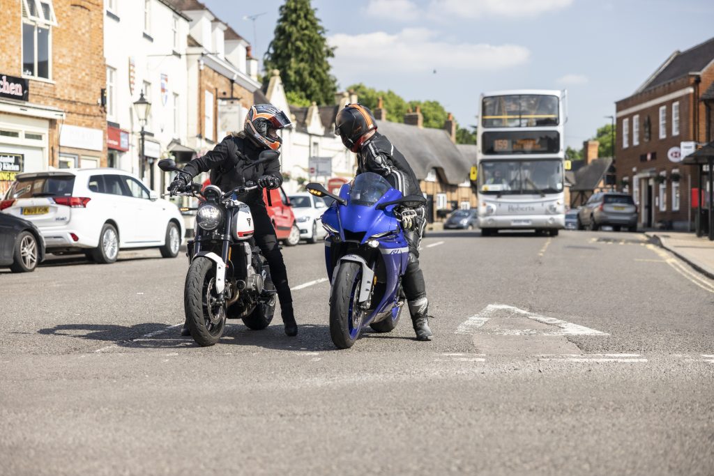 Advanced motorcycle rider training with Maria Costello