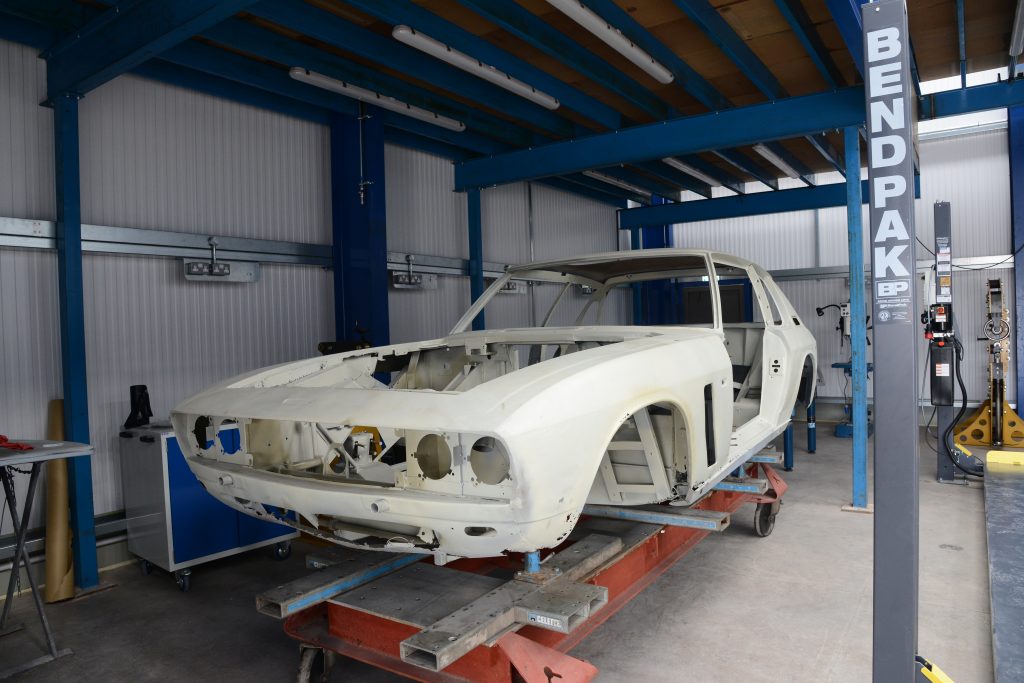 Jensen Interceptor being restored by The Smallest Cog team