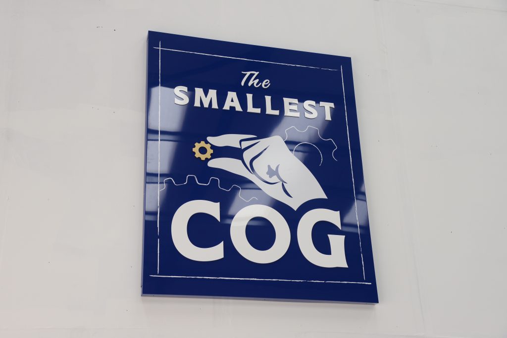 The Smallest Cog logo