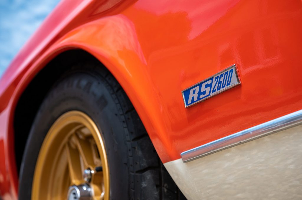 1970 Ford Capri RS2600 badge