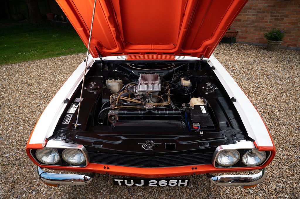 1970 Ford Capri RS2600 V6 engine