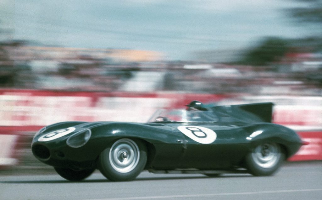 Don Beauman, Jaguar D-type, Le Mans 1955