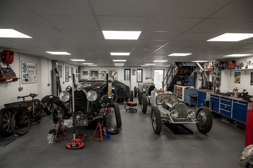 Inside a Bugatti specialist