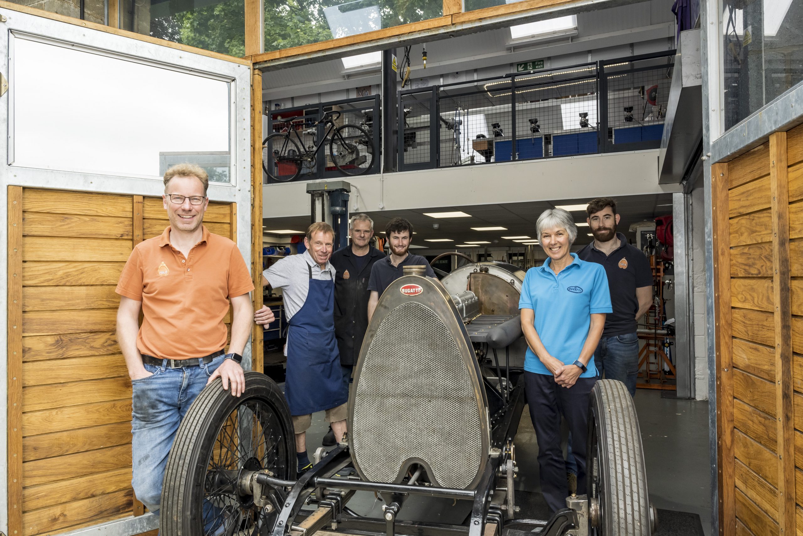 Young blood gives new life to old Bugattis at Tula Precision