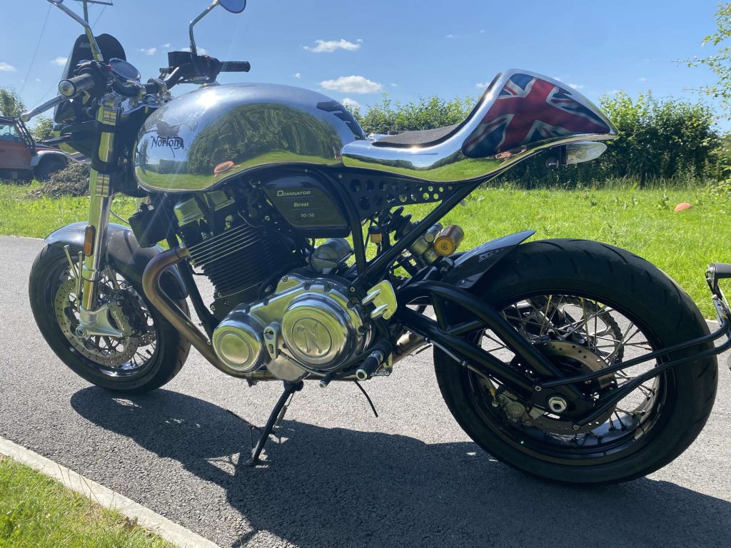 Richard Hammond's Norton motorcycle