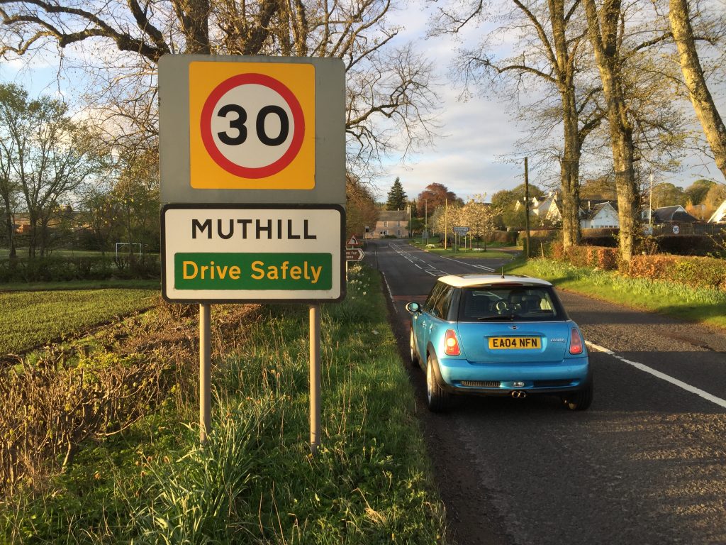 Mini Cooper S Dawn Patrol in Muthill