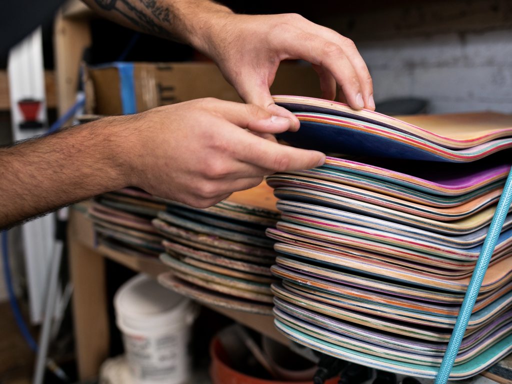 Manual Ware skateboard decks