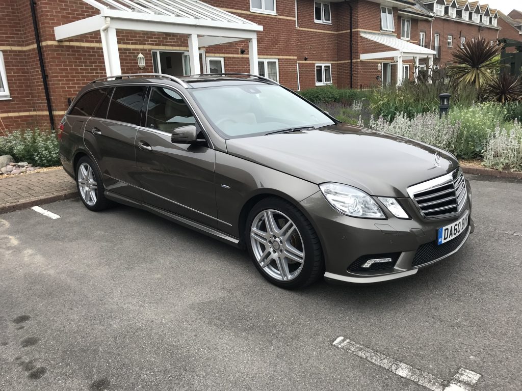 James Mills buys a Mercedes E350 CDI estate