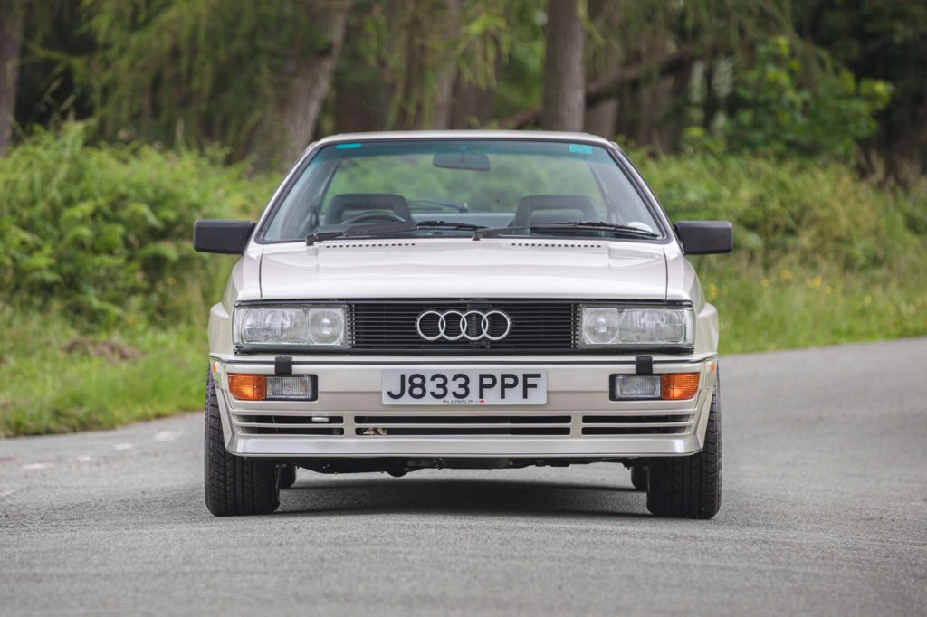 Audi Quattro 20v front view