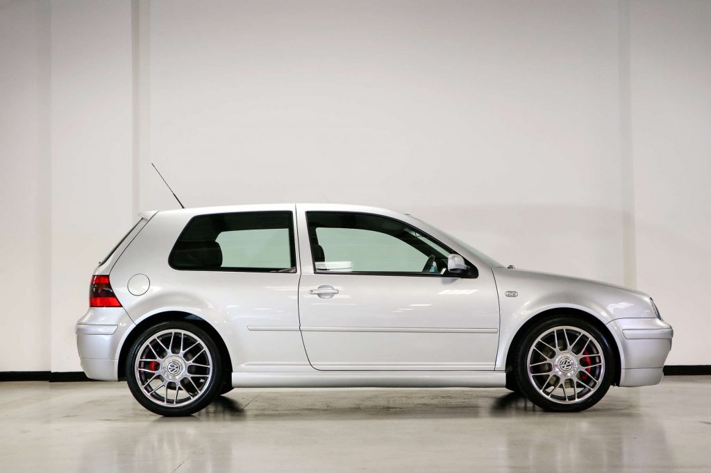 VW Golf GTI 25 Anniversary profile view