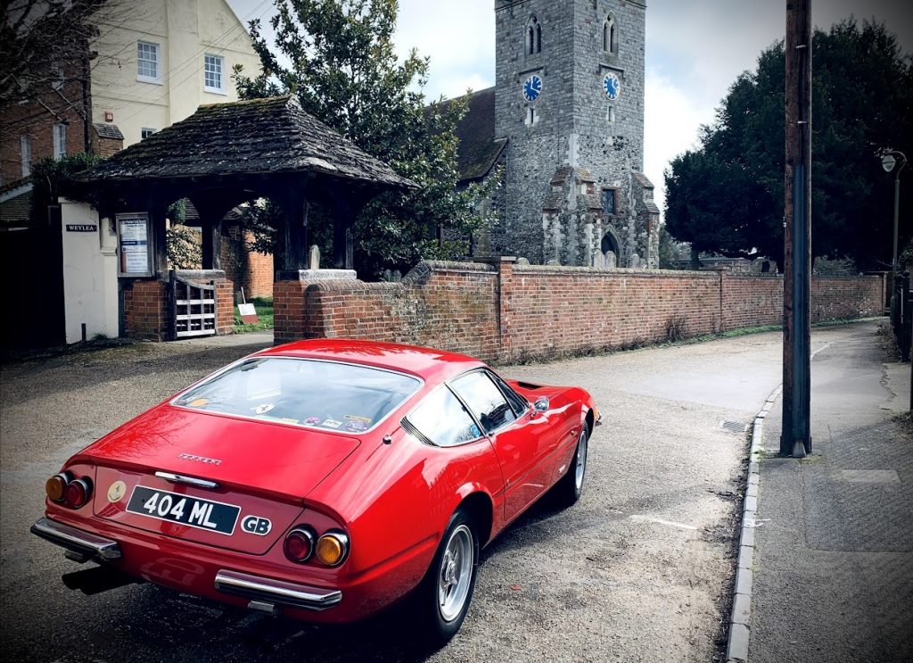 Matthew Lange Ferrari Daytona