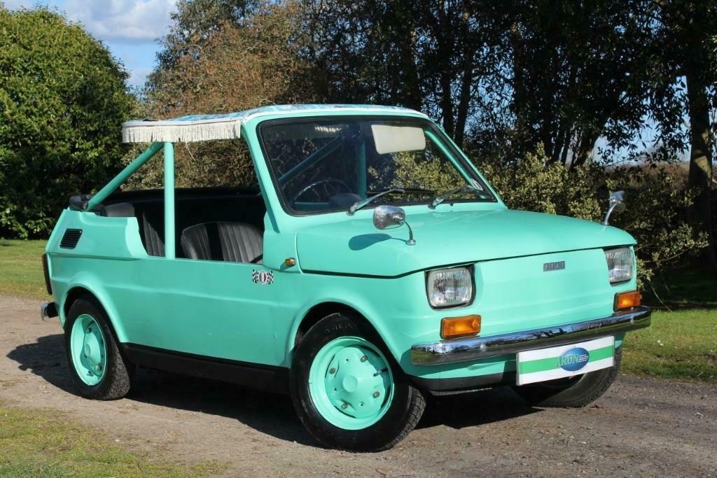 This Fiat 126 beach car could make you much more Jolly