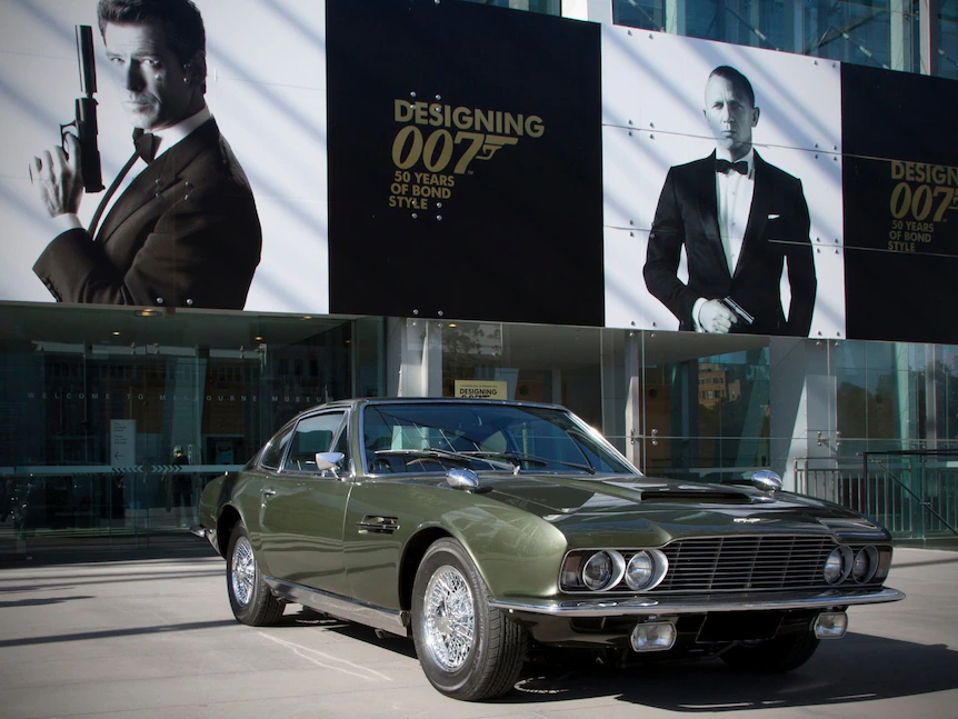 Bond car values. Owner Sigi Zidziunas bought the original Aston Martin DBS-6 without knowing its past. Photo: Sigi Zidziunas