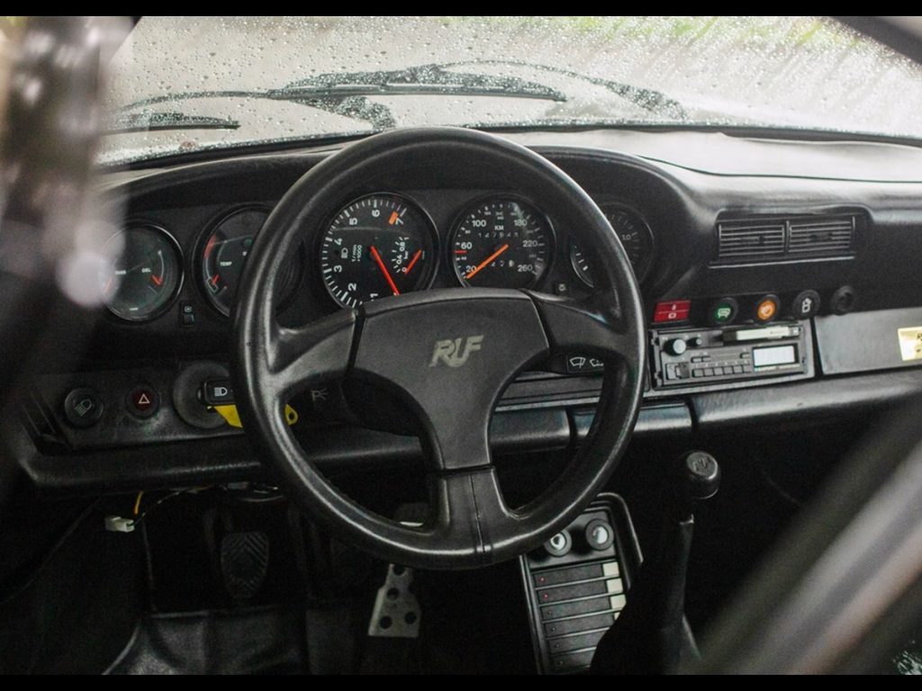 1979 Porsche 930/RUF BTR interior