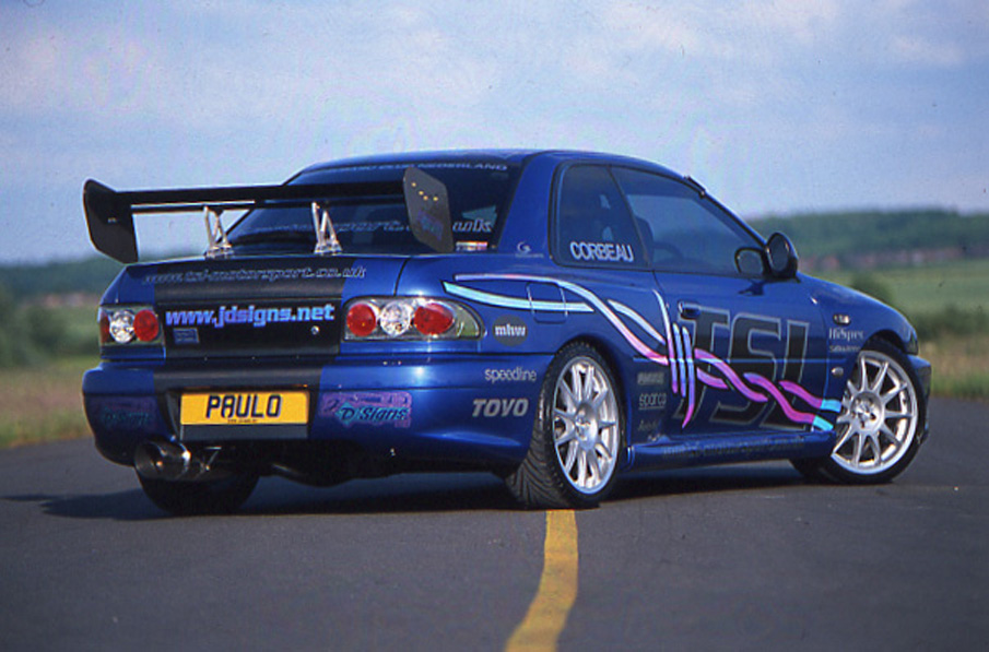 Paul Cowland's old Subaru Impreza 22B STi