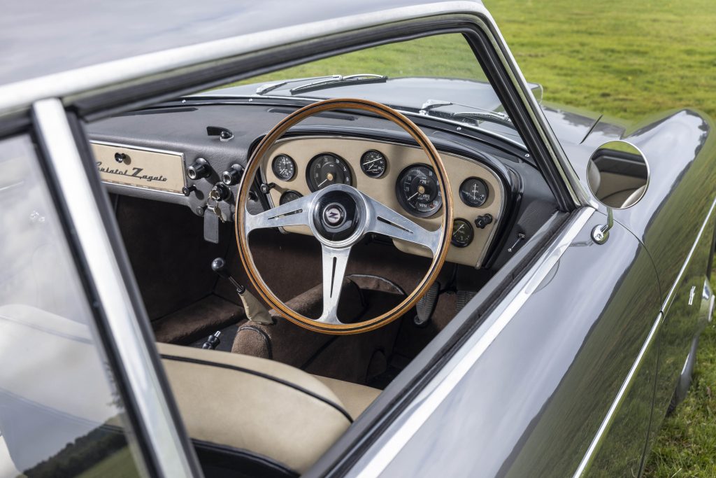 Bristol 406 Zagato interior