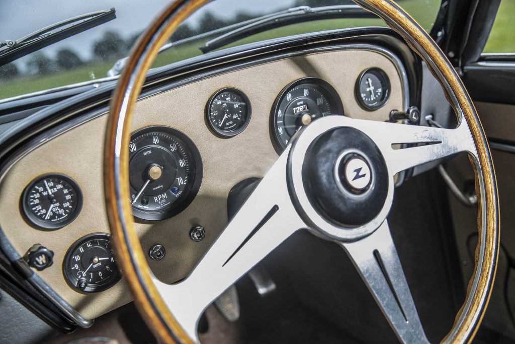 Bristol 406 Zagato steering wheel