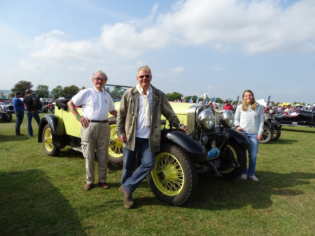 Antony Karslake, William and Lucy Karslake, 1920 Hispano Suiza H6B at Kopp Hill 2021